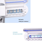 Dispenser automatico di dentifricio Portaoggetti per sterilizzatore per spazzolino UV ultravioletto dentale