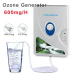 Sterilizzatore detergente per generatore di ozono 600MG per frutta e verdura, US Plug, EU Plug