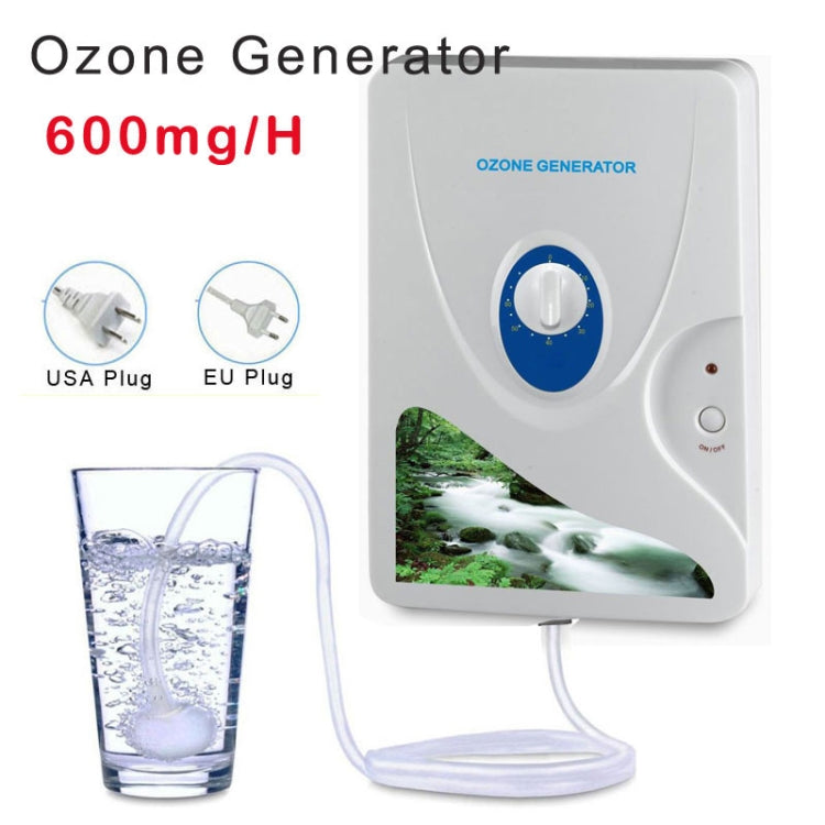 Sterilizzatore detergente per generatore di ozono 600MG per frutta e verdura, US Plug, EU Plug
