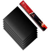 Tappetini antiaderenti per barbecue, spessore 0,2 mm, 5 pezzi, dimensioni: 40 * 33 cm, 5 PCS