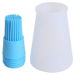 Bottiglia olio con spazzola in silicone da cucina 70 ml