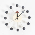 Sfondo elegante Minimalis Palline circolari Orologio da parete con caramelle Orologio decorativo creativo Orologio con ruota panoramica
