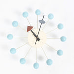 Sfondo elegante Minimalis Palline circolari Orologio da parete con caramelle Orologio decorativo creativo Orologio con ruota panoramica