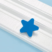 Maniglia per armadietto per cassetti per bambini moderna e antiurto con motivo a stella blu, Great Blue Star