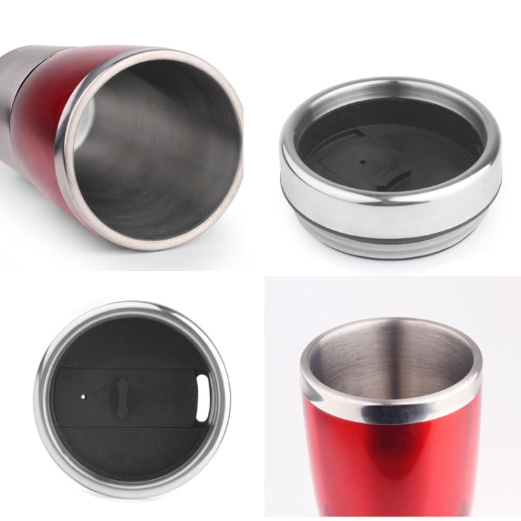 Tazza in acciaio inossidabile con doppio isolamento da 430 ml in auto utilizzando una bottiglia d'acqua aziendale