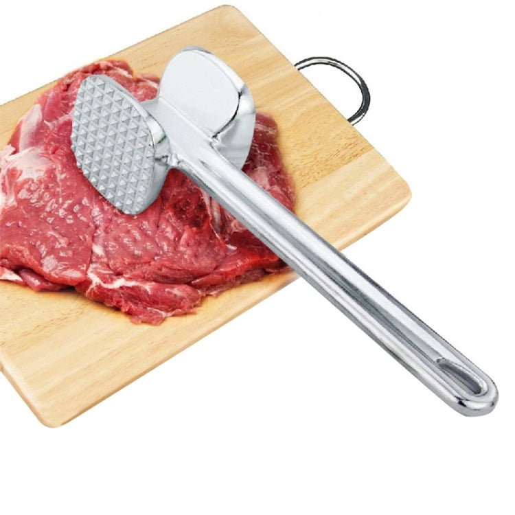 Inteneritori sfusi in lega di alluminio Martello per carne Bistecca di maiale Utensili da cucina, Grandi dimensioni: 6,5 x 25,0 cm, Large Size: 6.5 x 25.0cm