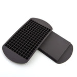 Vassoio silicone 160 cubetti ghiaccio quadrati 1 cm