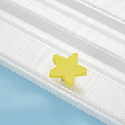 Maniglia per cassettiera per bambini moderna antiurto con motivo a stella gialla, Little Yellow Star