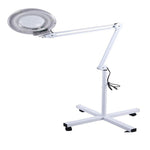 Lente d'ingrandimento da tavolo pieghevole 5X con lampada LED