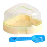 Vasca bagno staccabile per piccoli animali 15x11x10 cm