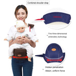 Marsupio ergonomico con seggiolino per bambini con striscia riflettente per 0-3 anni