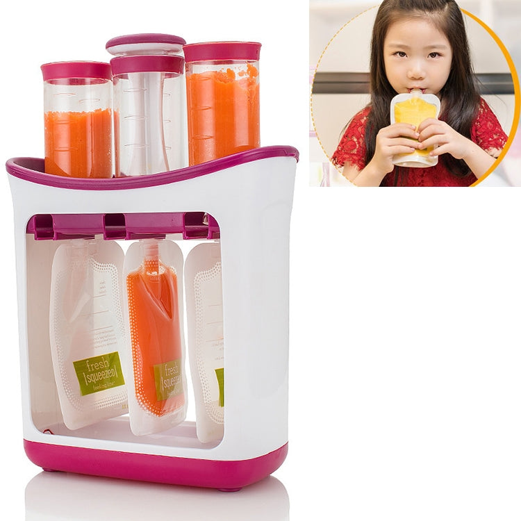 Spremitore per purea per bambini, dispenser manuale multifunzione per sacchetti per la conservazione degli alimenti per bambini, Food Dispenser