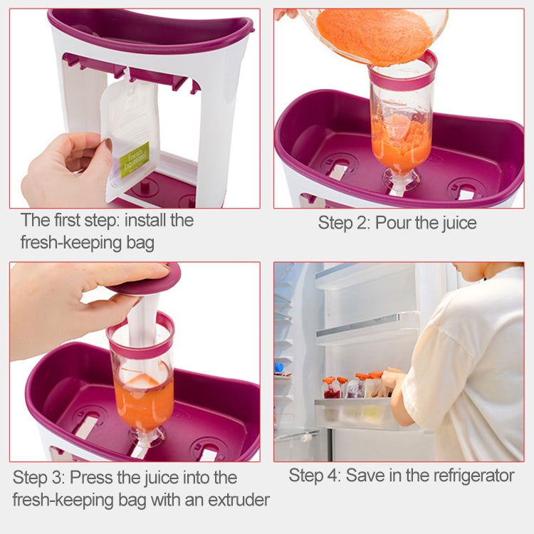 Spremitore manuale per purea bambini con base antiscivolo