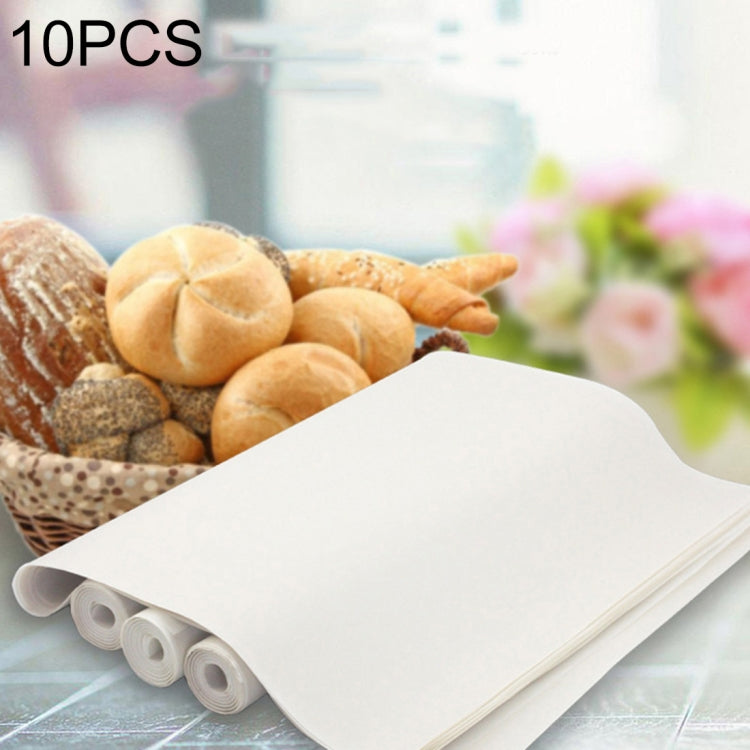 10 teloni antiaderenti da forno 40x60 cm riutilizzabili