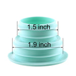 Set 3 tappi chiusura silicone per scarico tubi cucina