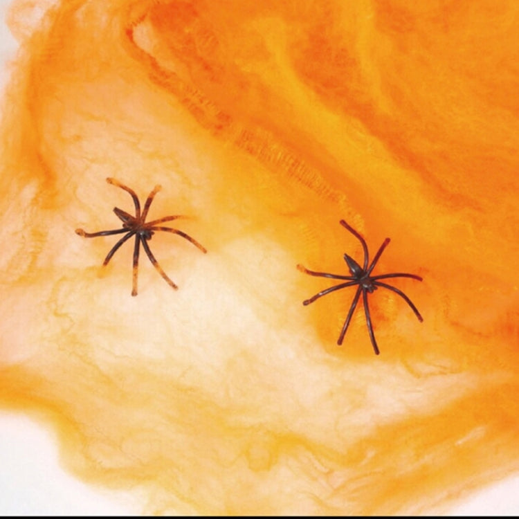 Ragnatele di Halloween in filato di cotone 15x15 cm