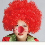 5 pezzi di oggetti di scena per feste in costume di Halloween, nasi da clown rossi in spugna, Noses