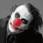 Set 5 nasi da clown in spugna rossi per feste Halloween