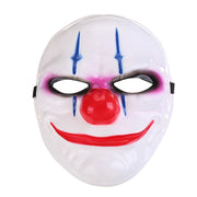 Maschera di Halloween Maschera per feste in PVC per festival di Halloween, US Flag Pattern, Clown Pattern, Red Brain Pattern, Old Man Pattern
