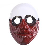 Maschera di Halloween Maschera per feste in PVC per festival di Halloween, US Flag Pattern, Clown Pattern, Red Brain Pattern, Old Man Pattern