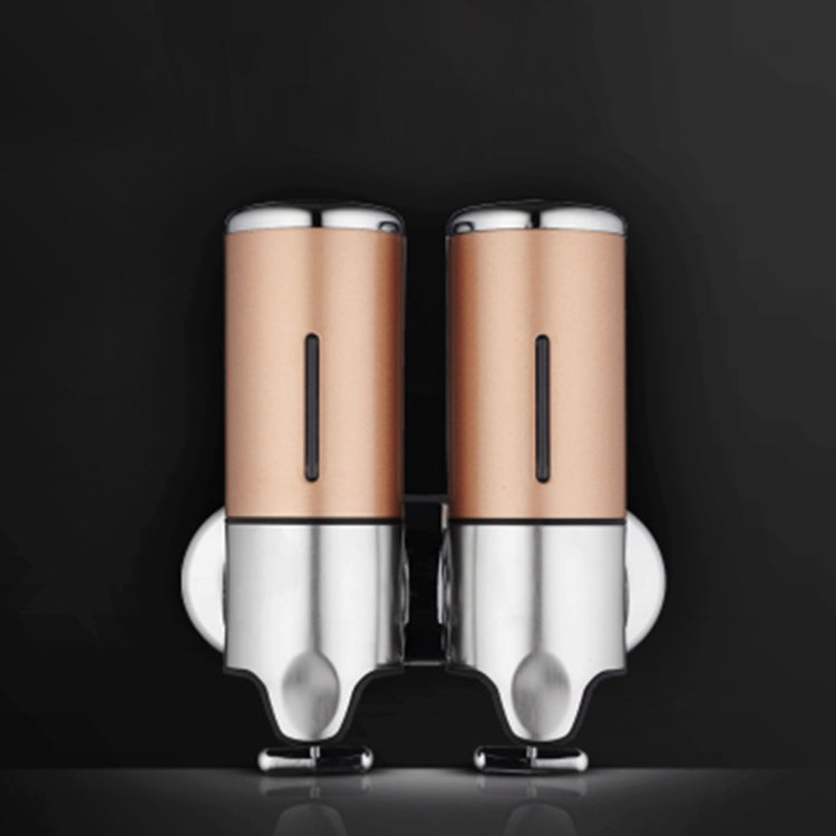 Bottiglia di sapone per shampoo liquido per lavaggio a parete con dispenser manuale per doccia doppia per hotel, capacità: 1000 ml, 1000ml/Black, 1000ml/Gold, 1000ml/Transparent, 1000ml/White, 1000ml/Dark Red, 1000ml/Green, 1000ml/Blue, 1000ml/Purple  ...