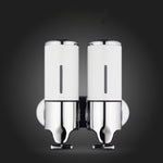 Bottiglia di sapone per shampoo liquido per lavaggio a parete con dispenser manuale per doccia doppia per hotel, capacità: 1000 ml, 1000ml/Black, 1000ml/Gold, 1000ml/Transparent, 1000ml/White, 1000ml/Dark Red, 1000ml/Green, 1000ml/Blue, 1000ml/Purple  ...
