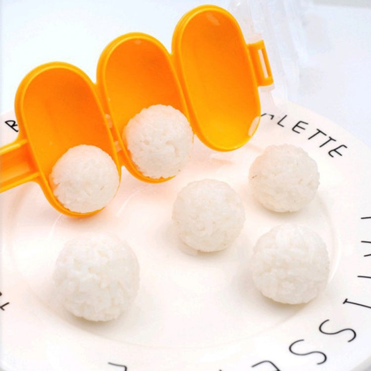 Stampo per shaker per palline di riso per sushi per uso alimentare in stile carino con cucchiaio per bambini, consegna a colori casuale, Spoon Shape