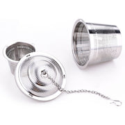 Filtro per palline da tè con infusore a rete per spezie, colino da tè in acciaio inossidabile, dimensioni medie: 6,5 x 6 cm, Middle Size: 6.5 x 6cm