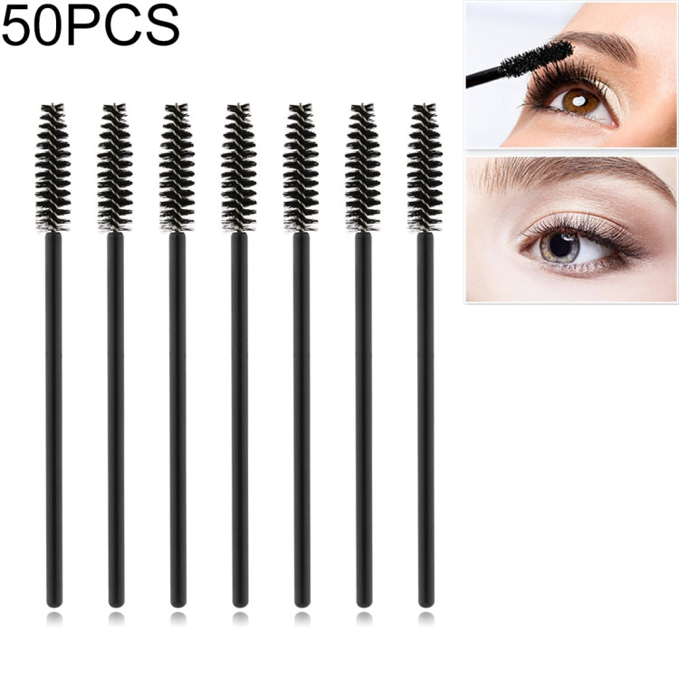 50 pennelli usa e getta per ciglia, pennelli per trucco cosmetico, strumenti per lo styling