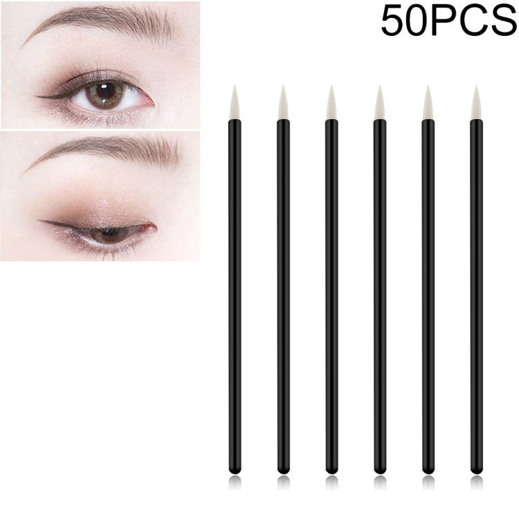 50 pennelli per eyeliner pennelli per trucco cosmetico strumenti per lo styling per il trucco degli occhi