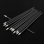 50 pennelli per eyeliner pennelli per trucco cosmetico strumenti per lo styling per il trucco degli occhi