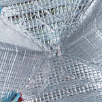 Copertura pieghevole per la conservazione del calore degli alimenti in foglio di alluminio ispessito, dimensioni: L (37 x 37 x 15 cm), Size: L Green, Size: L Red
