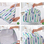 Copertura pieghevole per la conservazione del calore degli alimenti in foglio di alluminio ispessito, dimensioni: L (37 x 37 x 15 cm), Size: L Green, Size: L Red