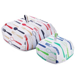 Copertura pieghevole per la conservazione del calore degli alimenti in foglio di alluminio ispessito, dimensioni: L (37 x 37 x 15 cm), Size: L Green, Size: L Red