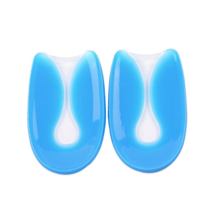 Tallone a forma di U Sottopiede in silicone morbido e confortevole per assorbimento degli urti, misura: L (40-45 iarde), Size: L(40-45 Yards)