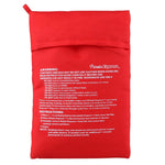 Borsa lavabile e riutilizzabile per patate nel microonde (cuoce fino a 4 patate allo stesso tempo), dimensioni: 26,7 x 17,6 cm., Potato Cooker Bag