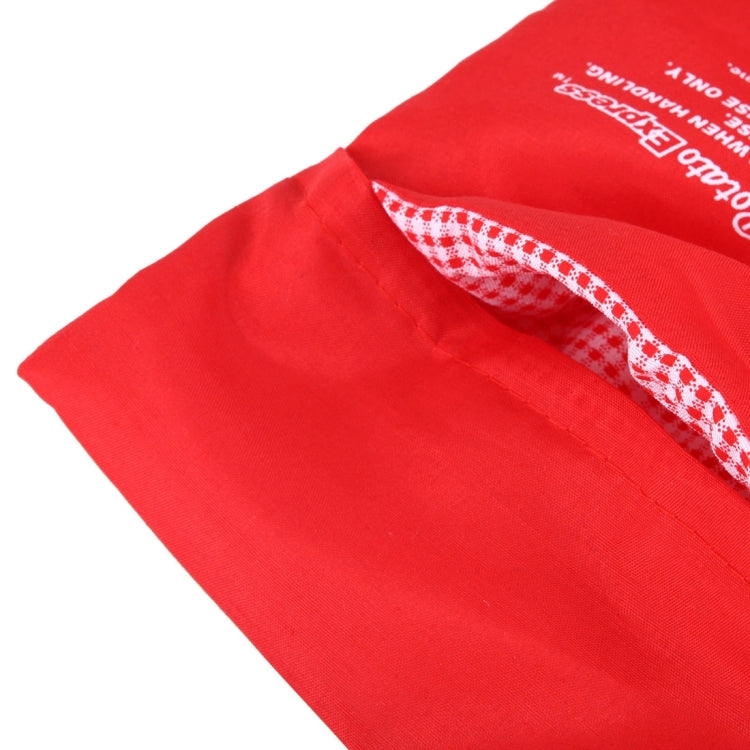 Borsa lavabile e riutilizzabile per patate nel microonde (cuoce fino a 4 patate allo stesso tempo), dimensioni: 26,7 x 17,6 cm., Potato Cooker Bag