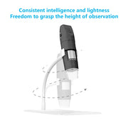 316 Adjustable 50-1000X Smart Wifi USB Digital Microscope