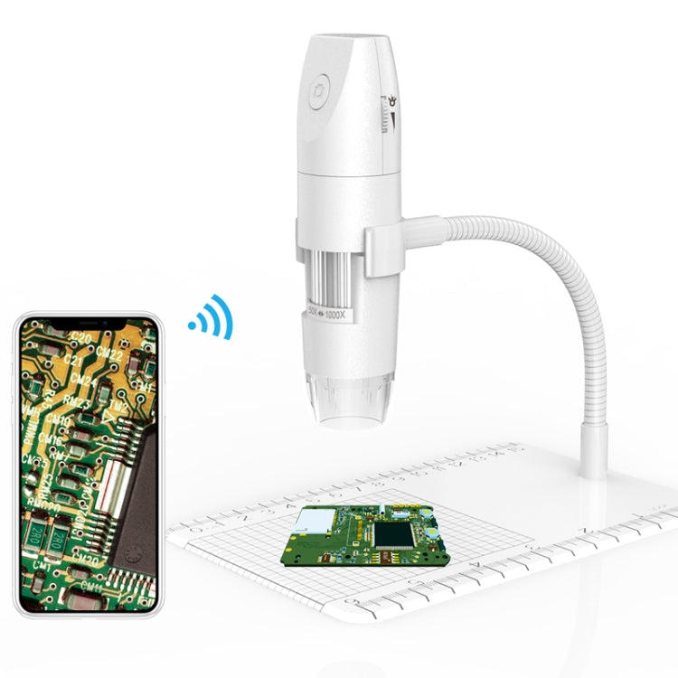 316 Adjustable 50-1000X Smart Wifi USB Digital Microscope