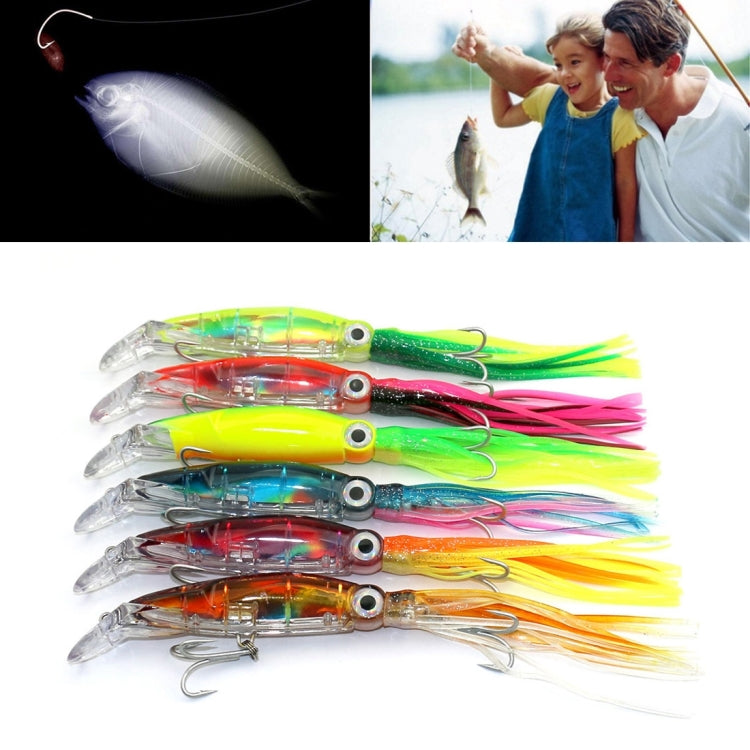 Esche da pesca artificiali a forma di polpo 14 cm