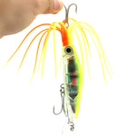 Esche da pesca artificiali a forma di polpo 14 cm