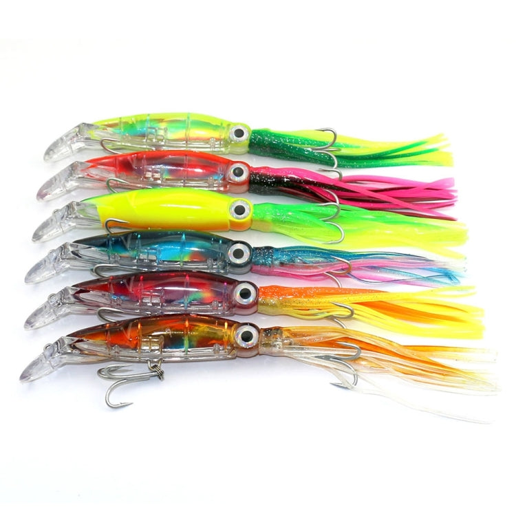 Esche da pesca artificiali a forma di polpo 14 cm