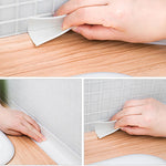Nastro in PVC impermeabile e antimuffa per cucina e bagno, dimensioni: 38 mm x 3,2 m