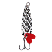 Esche da pesca con paillettes a forma di ananas Esche da pesca artificiali con ganci, lunghezza: 5 cm, Pineapple Shape