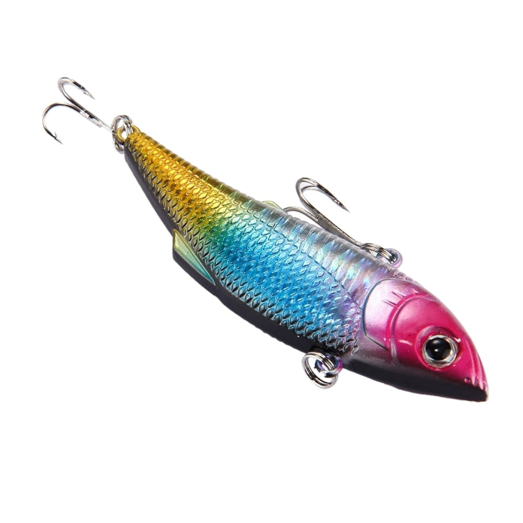 Esche da pesca artificiali in plastica con rivestimento colorato Pesca Topwater Galleggiante Esca popper Colpisci le onde d'acqua Arrampicata Esca da pesca con ganci, Lunghezza: 7,5 cm, 7.5 cm