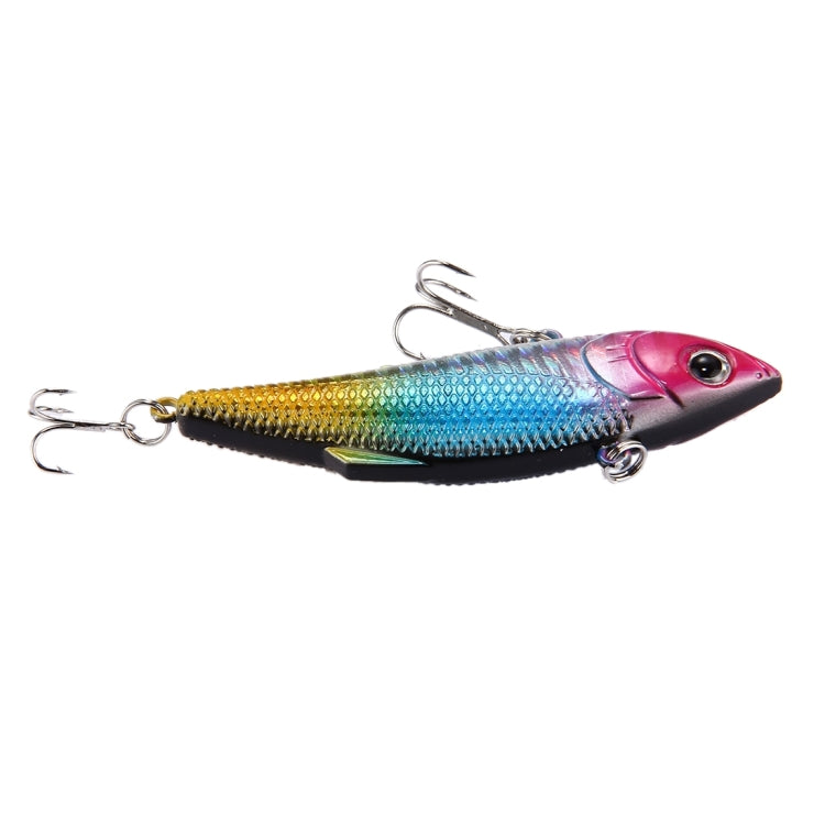 Esche da pesca artificiali in plastica con rivestimento colorato Pesca Topwater Galleggiante Esca popper Colpisci le onde d'acqua Arrampicata Esca da pesca con ganci, Lunghezza: 7,5 cm, 7.5 cm