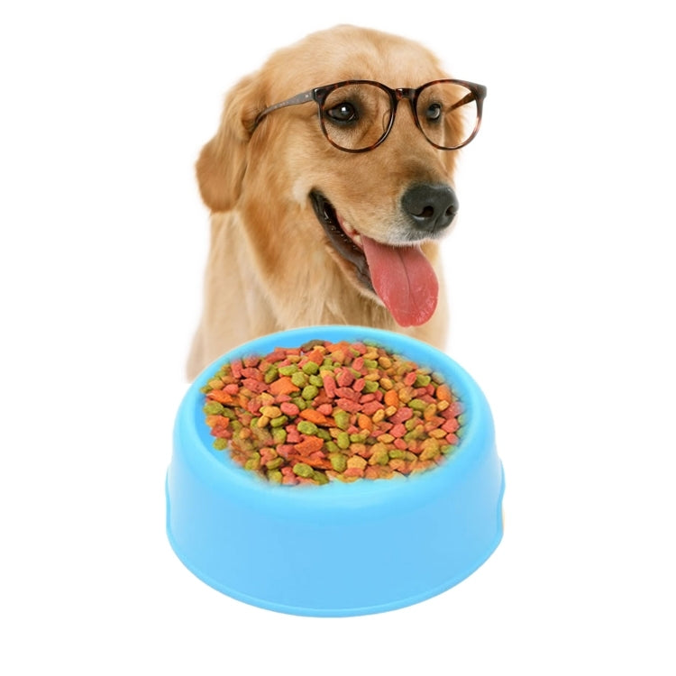 Ciotole singole per animali domestici in materiale plastico color caramello per cani e gatti, Single Pets Bowls