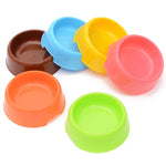 Ciotole singole per animali domestici in materiale plastico color caramello per cani e gatti, Single Pets Bowls