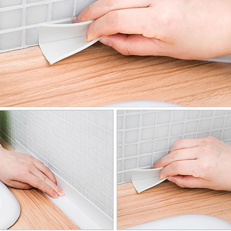Nastro in PE impermeabile e antimuffa per cucina e bagno. Dimensioni: 60 mm x 3,35 m, Mildew Proof tape