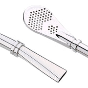 Cannuccia filtrata in foglie di tè in acciaio inossidabile, filtro per tè alle erbe, colino per tè, succo, caffè, caffè, cucchiaio agitatore